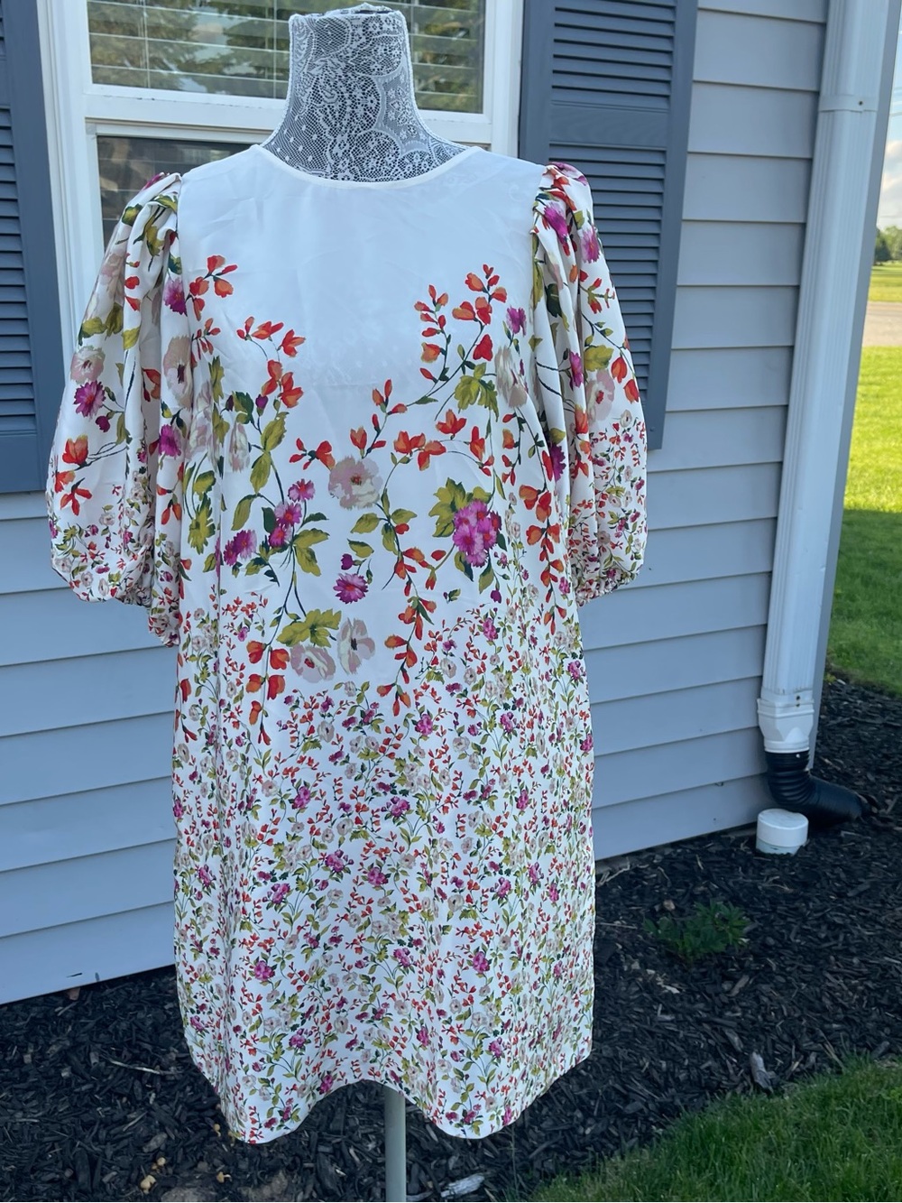 Zara mini Floral Print dress